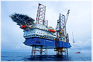 Trabajos de offshore o plataforma de perforación